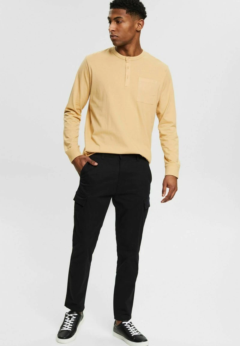 Esprit Herren REGULAR FIT - Langarmshirt - Sand 4 Esprit Herren REGULAR FIT - Langarmshirt - Sand – Bild 2