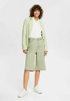 Esprit Damen MIT STRETCH - Jeans Shorts - Light Khaki -Esprit Verkäufe 2024 f3a1e03906b842ee895d1e182d4538f1