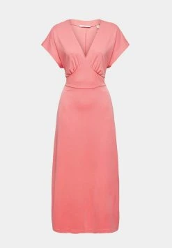 Esprit Damen MIT MIT TENCEL™ - Jerseykleid - Coral Red -Esprit Verkäufe 2024 f3aca56275f1417c88adae435719ac76