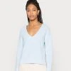 Esprit Damen STITCH - Strickpullover - Light Blue -Esprit Verkäufe 2024 f3babca3f5bf436d87bc0906441e5a3a