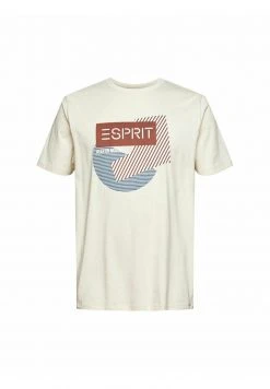 Esprit T-Shirt Print - Cream Beige | Herren -Esprit Verkäufe 2024 f3e83e0a992349019620120f3cea6fbe