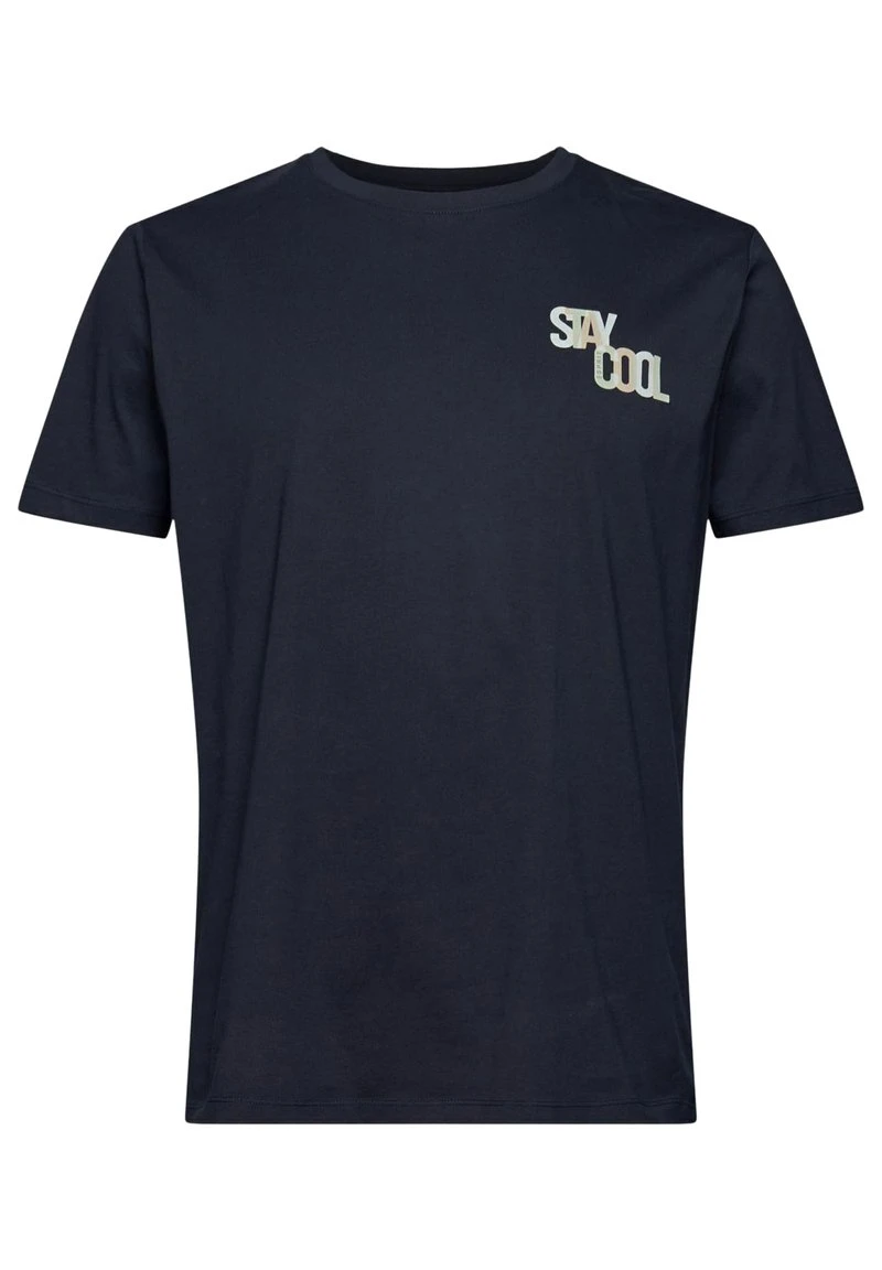 Esprit Herren T-Shirt Print - Navy 6 Esprit Herren T-Shirt Print - Navy – Bild 4