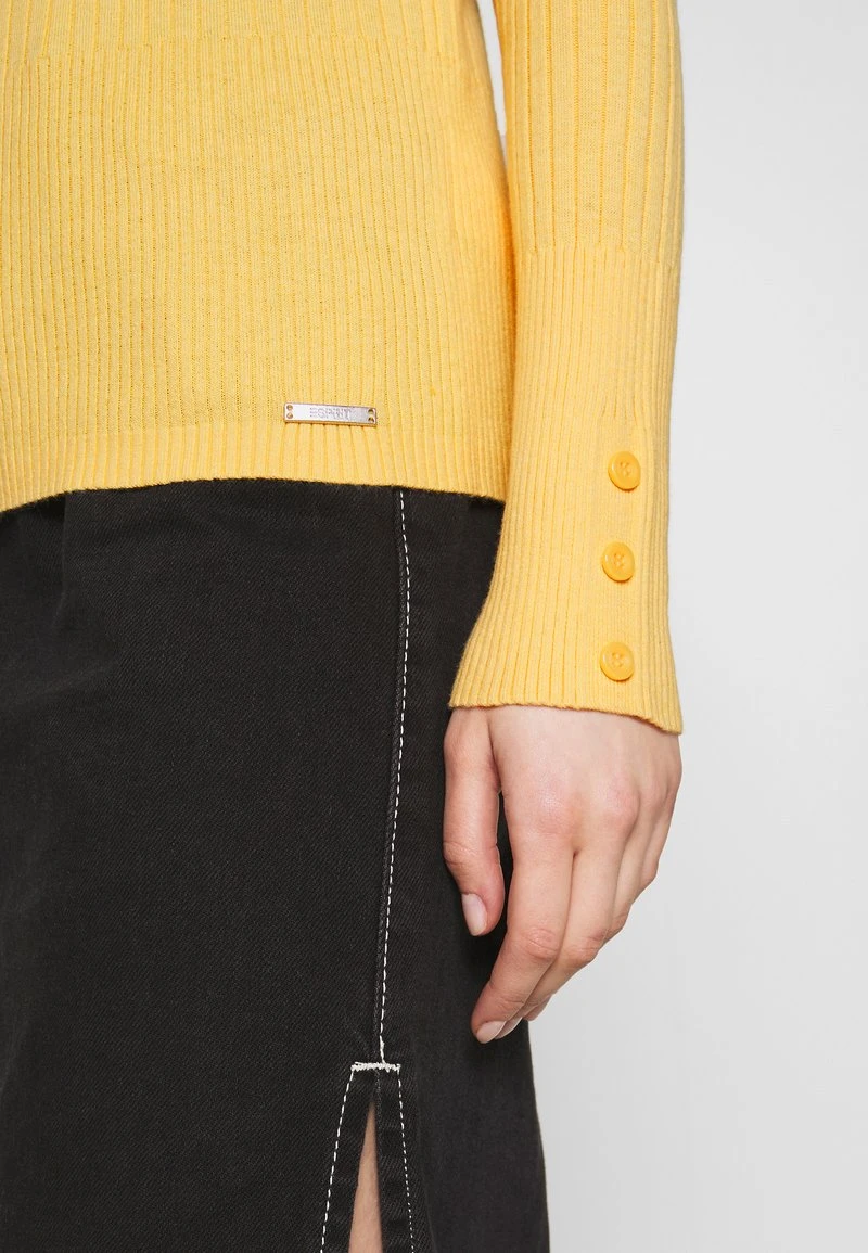 Esprit Damen Strickpullover - Dusty Yellow 8 Esprit Damen Strickpullover - Dusty Yellow – Bild 6