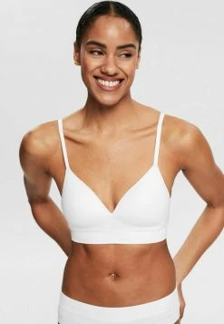 Esprit Damen Triangel BH - White