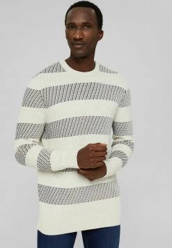 Esprit Herren Strickpullover - Off White