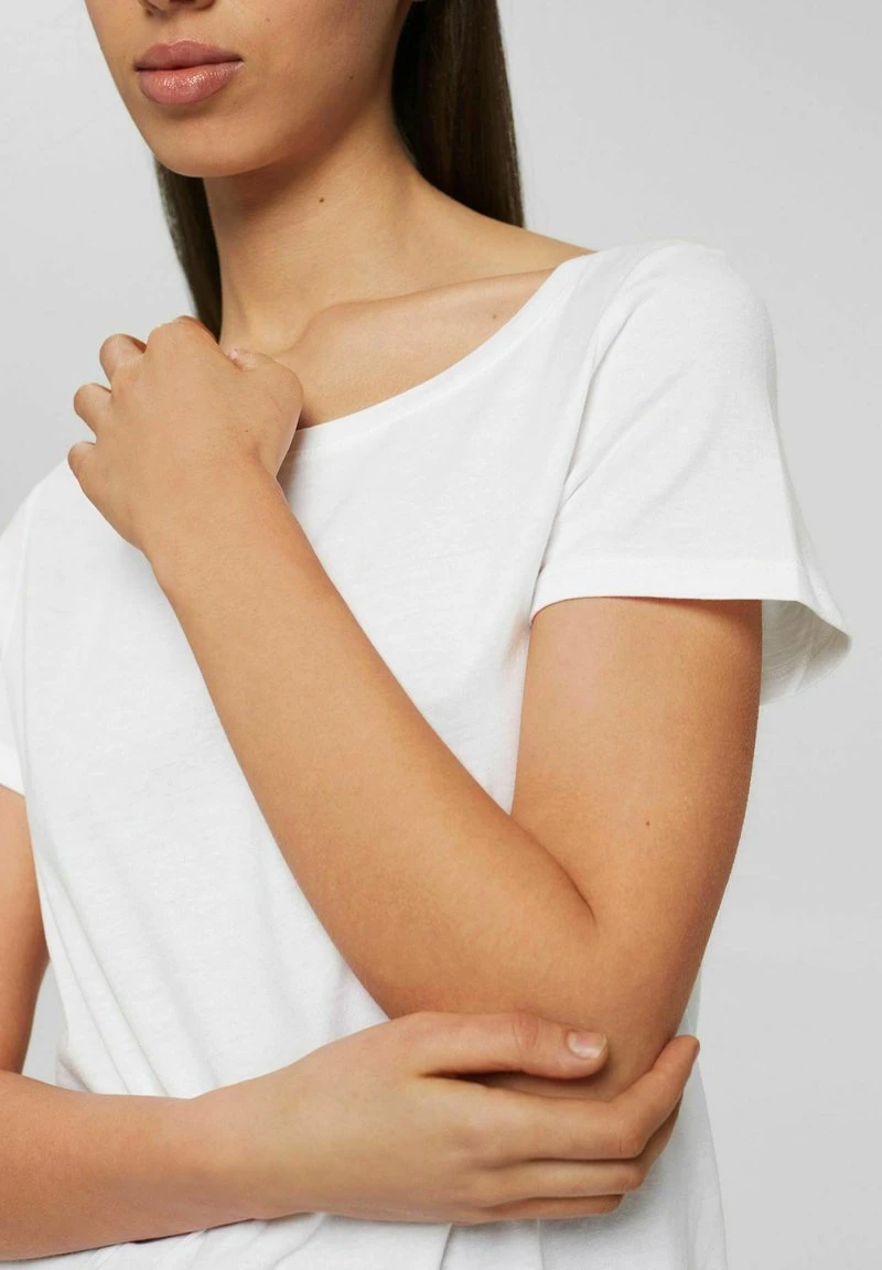 Esprit T-Shirt Basic - White | Damen 8 Esprit T-Shirt Basic - White | Damen – Bild 6