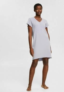 Esprit Damen SHORT SLEEVE - Nachthemd - Light Blue Lavender -Esprit Verkäufe 2024 f5fe8e76a5cf459d832a999236d53637
