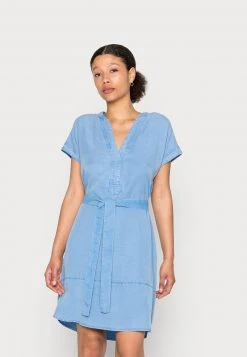 Esprit Damen DRESSES LIGHT - Freizeitkleid - Light Blue Lavender