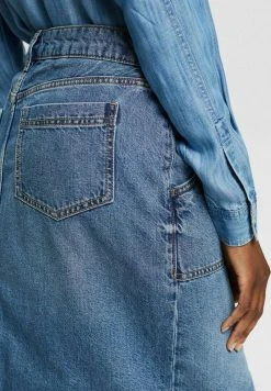 Esprit Damen MIT KNOPFLEISTE - Jeansrock - Blue Medium Washed -Esprit Verkäufe 2024 f651010d3fdd4d67836f24ae8cfce2e0