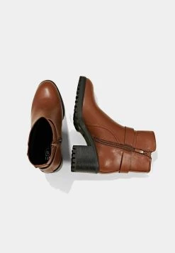 Esprit Damen MIT PROFILSOHLE - Cowboy-/Bikerstiefelette - Caramel -Esprit Verkäufe 2024 f6627f753f6844db8055a27c507c8729