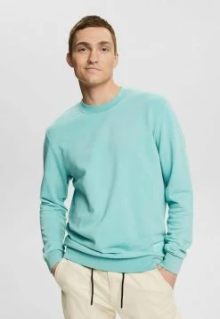 Esprit Herren PATCH - Sweatshirt - Light Turquoise