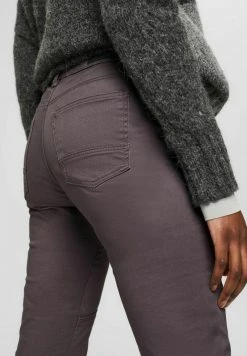Esprit Damen WOVEN - Stoffhose - Anthracite -Esprit Verkäufe 2024 f77c04f9197346c4b6493d05894bce21