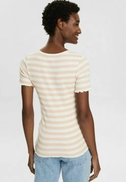 Esprit STREIFEN - T-Shirt Print - Nude | Damen -Esprit Verkäufe 2024 f8bb6377c6d74b2e9c742ad3a8b70f6b