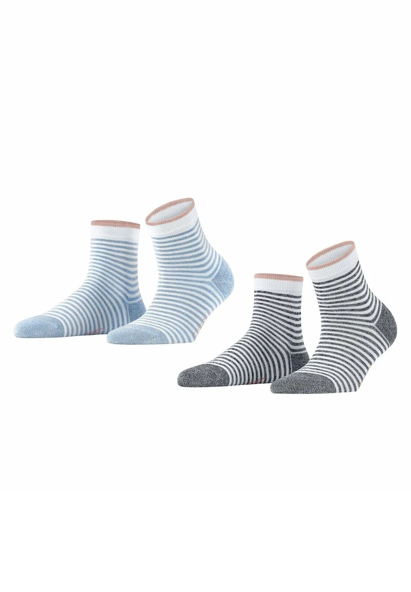 Esprit Damen 2-PACK - Socken - Blue/black/white 4 Esprit Damen 2-PACK - Socken - Blue/black/white – Bild 2