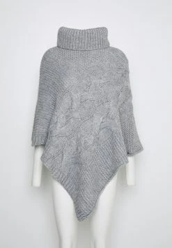 Esprit Damen Cape - Light Grey