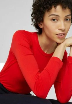 Esprit Damen CREWNECK - Langarmshirt - Orange Red -Esprit Verkäufe 2024 f93f52da1d9248c0918347ce323bb7fa