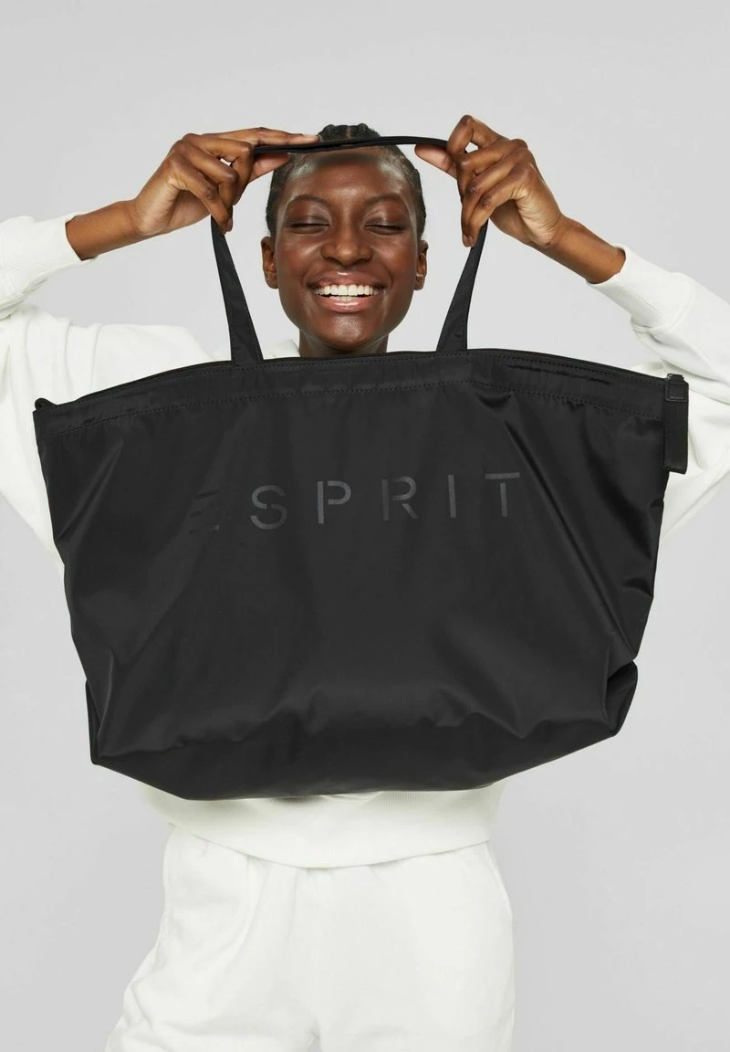 Esprit Damen RECYCELT - Shopping Bag - Black 4 Esprit Damen RECYCELT - Shopping Bag - Black – Bild 2