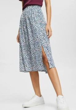 Esprit Damen A-Linien-Rock - Blue Lavender