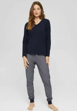 Esprit Damen Nachtwäsche Shirt - Navy -Esprit Verkäufe 2024 faaa839e2aba43fa8bc1f87f870cc199