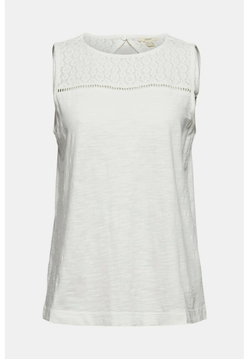 Esprit CROCHET - Top - Off White | Damen 8 Esprit CROCHET - Top - Off White | Damen – Bild 6