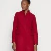 Esprit Damen Klassischer Mantel - Dark Red -Esprit Verkäufe 2024 fb1f089032ee40f7bb12f0465172db56