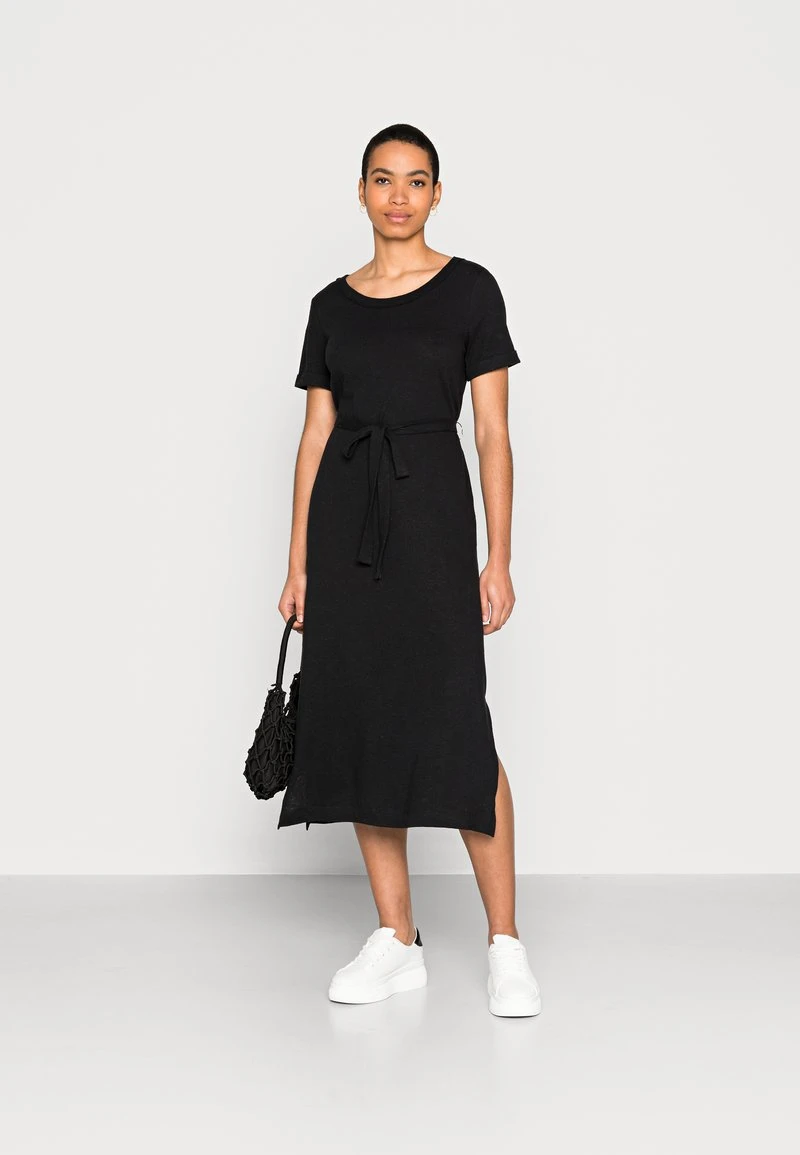 Esprit Damen HENLEY DRESS - Jerseykleid - Black 4 Esprit Damen HENLEY DRESS - Jerseykleid - Black – Bild 2