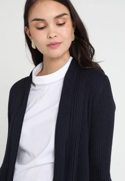 Esprit Damen NOOS RIB CARDI - Strickjacke - Dunkelblau -Esprit Verkäufe 2024 fb9acc19ff9e4e6aba7d139739774358