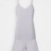 Esprit Damen SEASONAL SHORT SLEEVE SHORTS - Pyjama - Light Blue Lavender -Esprit Verkäufe 2024 fbe28290aac1477a9bf7812fa858b674