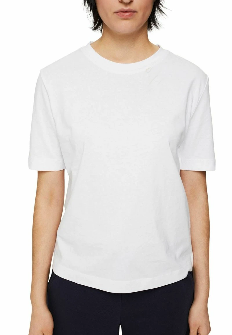 Esprit Damen REGULAR - T-Shirt Basic - White 10 Esprit Damen REGULAR - T-Shirt Basic - White – Bild 8