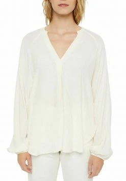 Esprit Damen FEMININE - Langarmshirt - Off White -Esprit Verkäufe 2024 fcf36a44ae4342d2a59813843afaee69