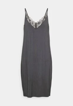 Esprit Damen SEASONAL CHEMISE - Nachthemd - Dark Grey