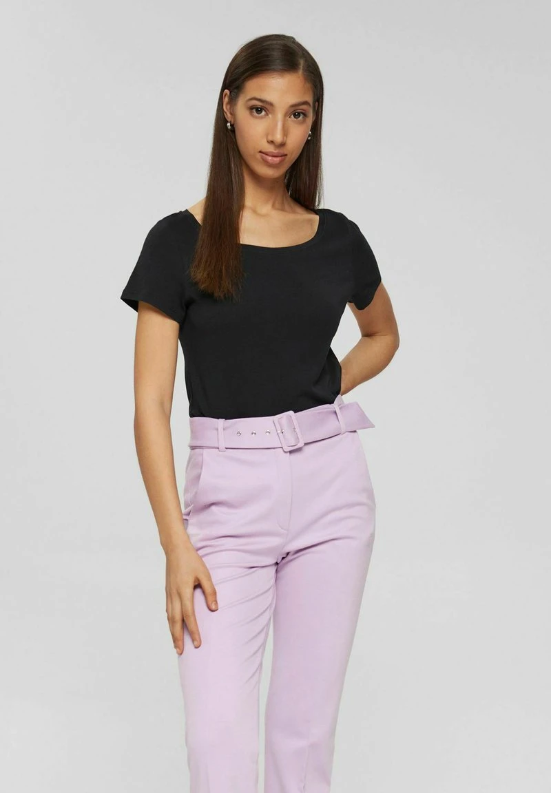 Esprit Damen T-Shirt Basic - Black 3 Esprit Damen T-Shirt Basic - Black