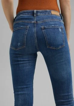 Esprit COO - Jeans Slim Fit - Blue Medium Washed | Damen -Esprit Verkäufe 2024 fe31abc1c07949daa3b4f6e5621bd9b8