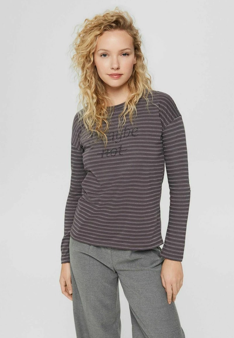 Esprit Damen Langarmshirt - Anthracite 3 Esprit Damen Langarmshirt - Anthracite