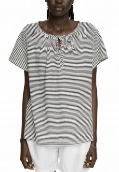 Esprit Damen GESTREIFTES - T-Shirt Print - Grey -Esprit Verkäufe 2024 fe723f2cc30f4ae4a323475277ba44f4