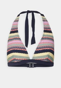 Esprit ANTIGUA BEACH PADDED HALTERNECK - Bikini-Top - Navy | Damen