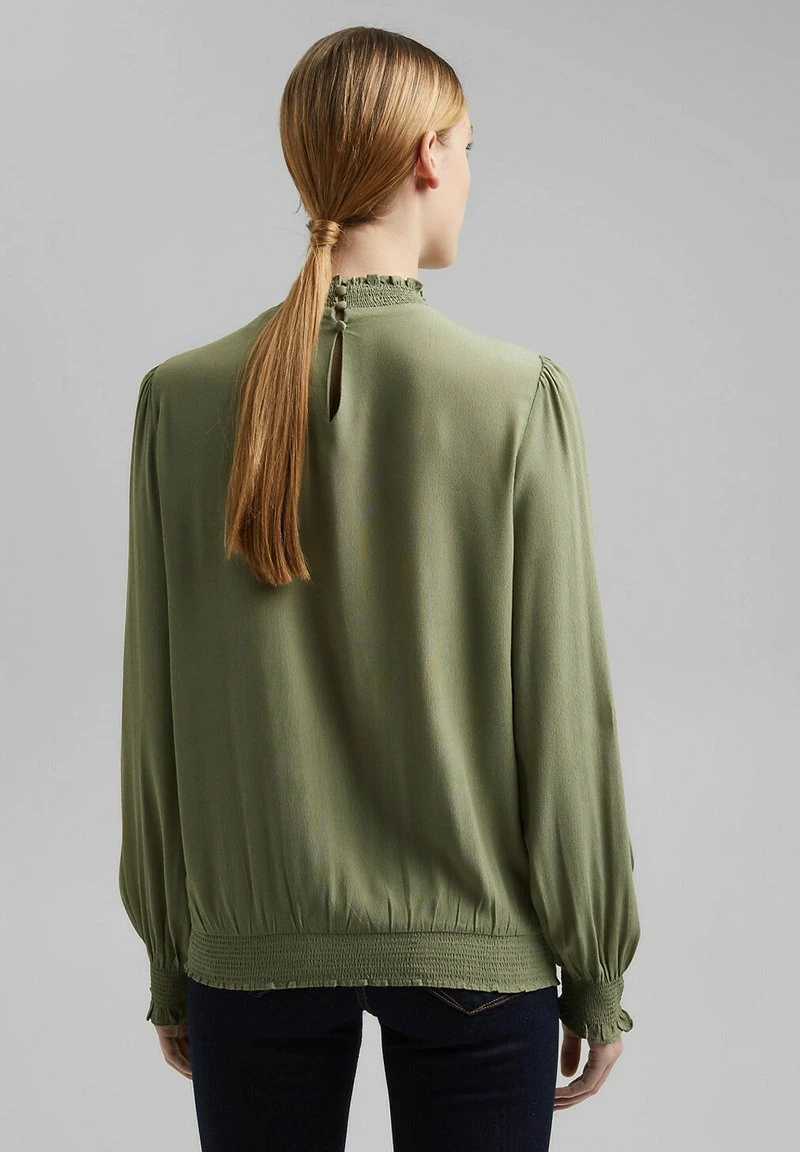 Esprit Bluse - Light Khaki | Damen 5 Esprit Bluse - Light Khaki | Damen – Bild 3