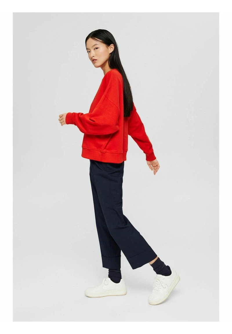 Esprit Damen Sweatshirt - Orange Red 6 Esprit Damen Sweatshirt - Orange Red – Bild 4