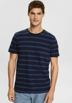 Esprit REGULAR FIT - T-Shirt Print - Navy | Herren