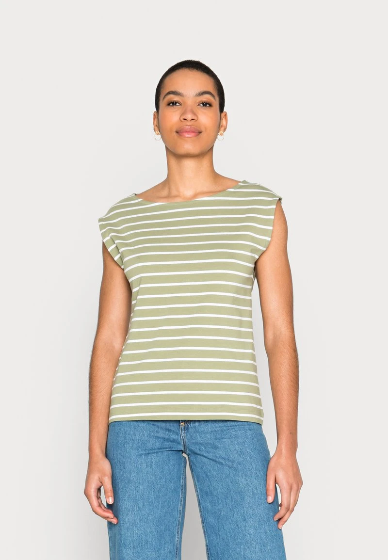 Esprit Damen TEE - T-Shirt Print - Light Khaki 3 Esprit Damen TEE - T-Shirt Print - Light Khaki